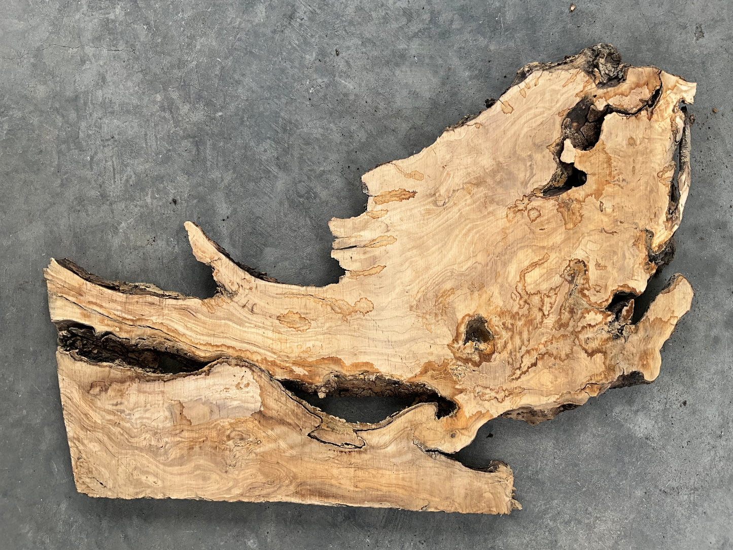 olive wood slab for resin projects