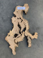 Mission olive wood slab 