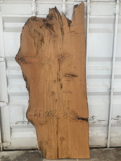 Large live edge redwood slab